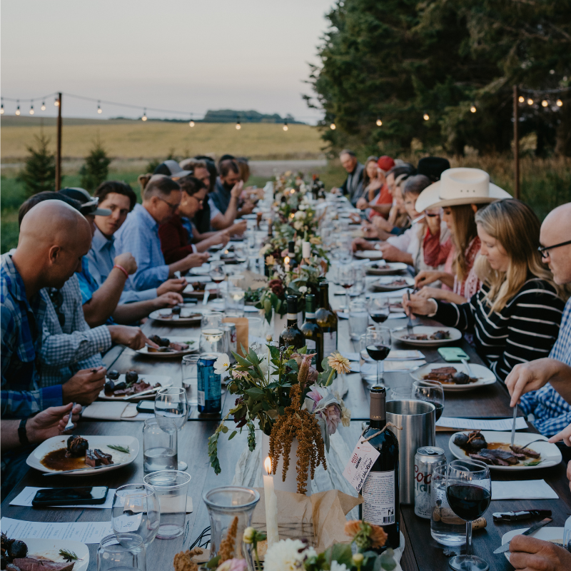 Grand View Beef Farm to Table Dinner