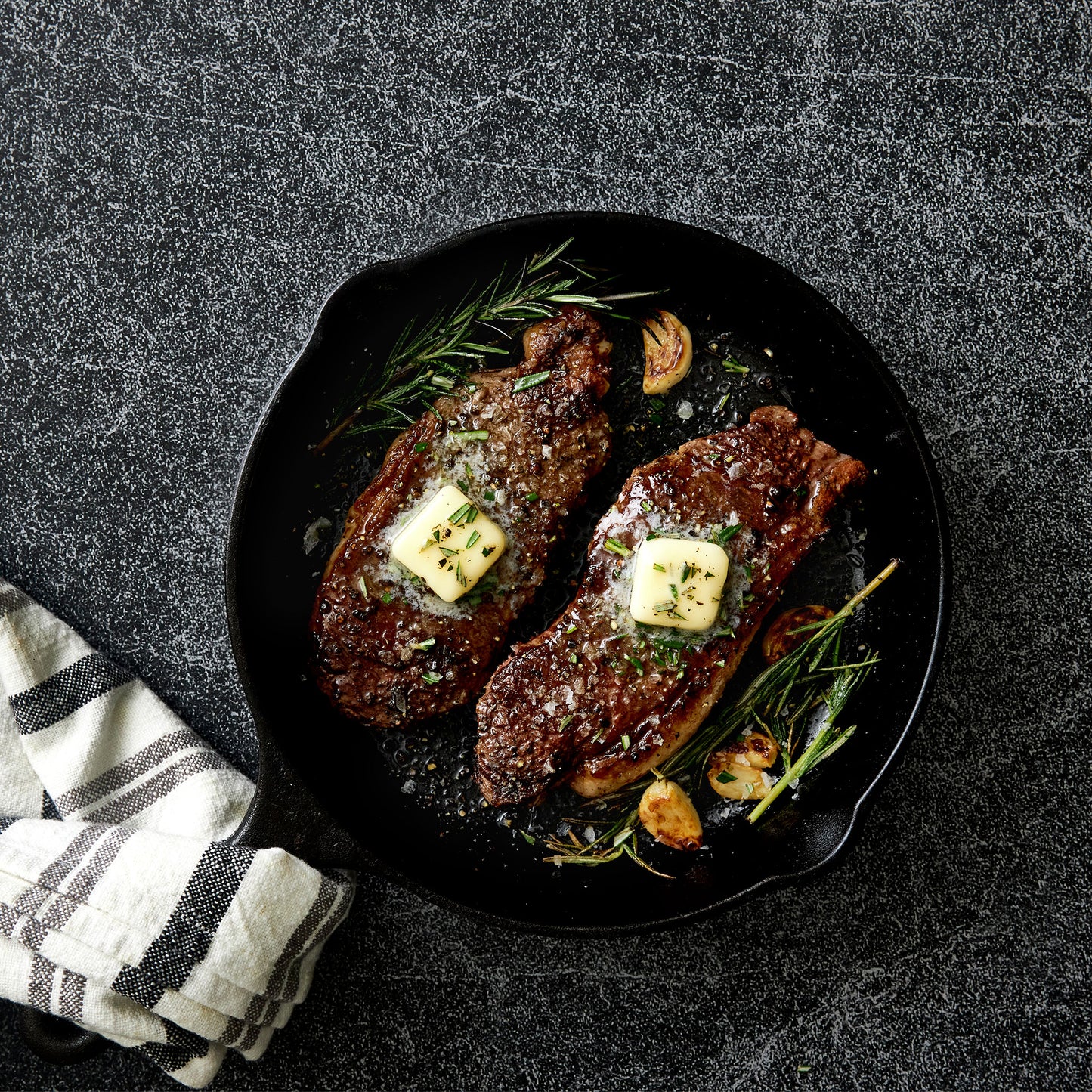 Grass Fed NY Strip Steaks (Two Steaks)