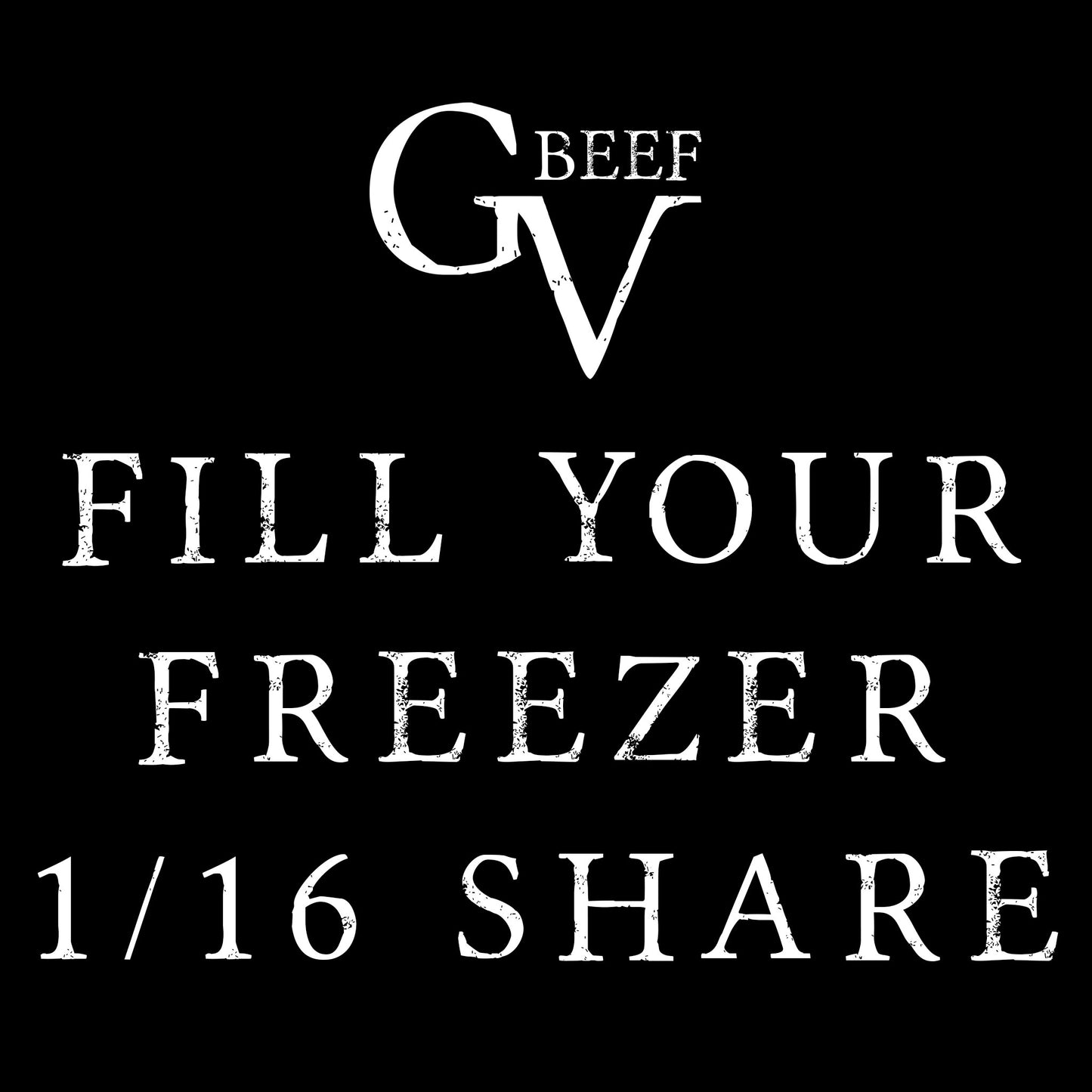 Fill Your Freezer (Grass Fed 1/16 Share) Bundle